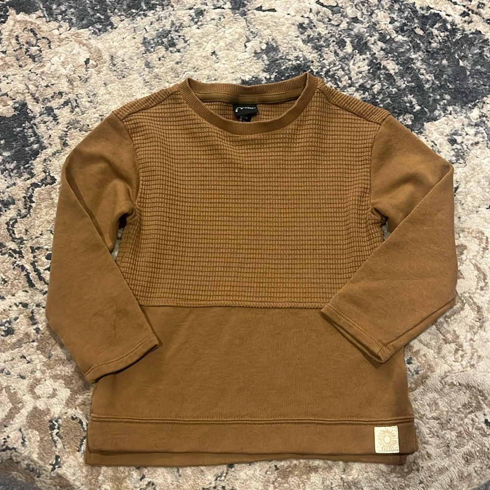 Mustard brown sweater 4T